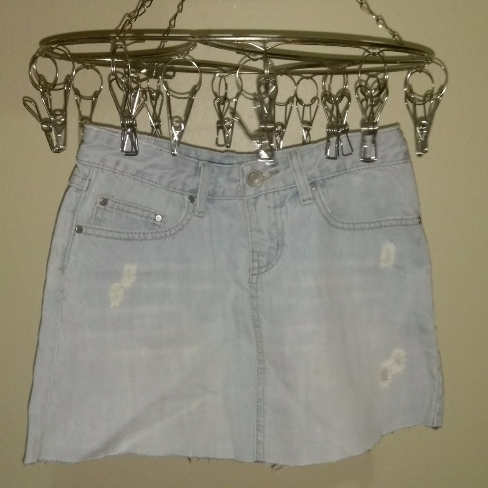 Mini Denim Skirt