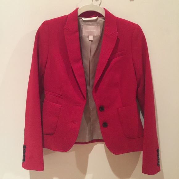 Banana Republic Jackets & Blazers - Banana Republic red blazer
