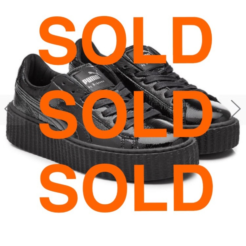 🖤🖤SOLD🖤🖤🖤FENTY BY RIHANNA Patent Creepers