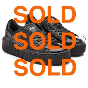 🖤🖤SOLD🖤🖤🖤FENTY BY RIHANNA Patent Creepers