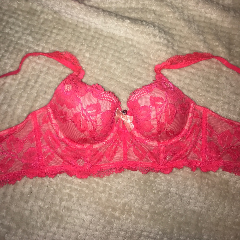 Hot Pink VS Bra 34B