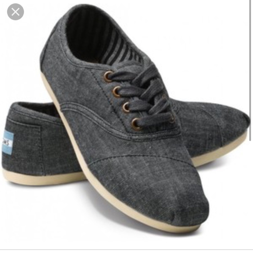 ISO Toms Charcoal Chambray