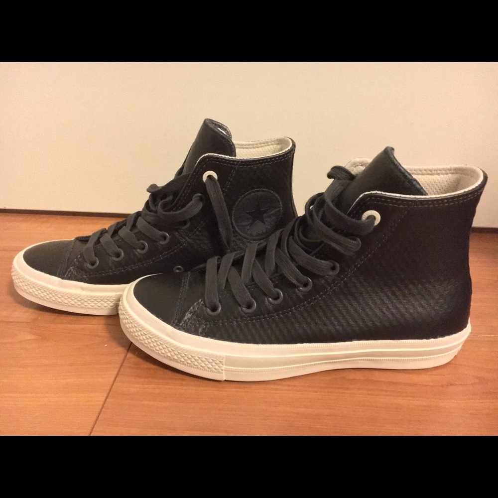 Black High Top Converse Sneakers