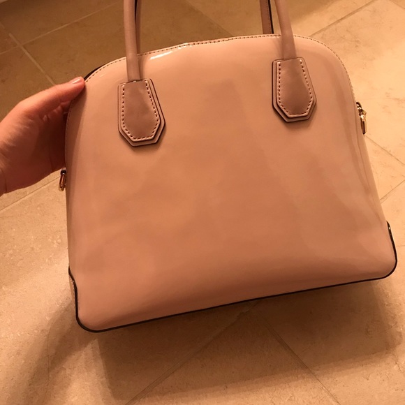 Michael Kors patent leather dome satchel - Picture 2 of 3