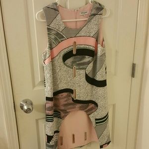 Opening Ceremony Pink Graphic Dress