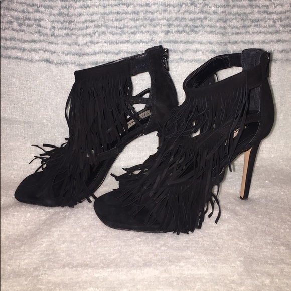 Steve Madden Fringly Dress Sandals - Picture 2 of 5