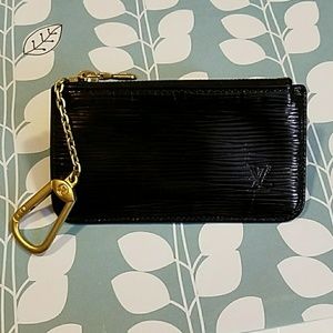 Auth. LOUIS VUITTON EPI Chain Wallet