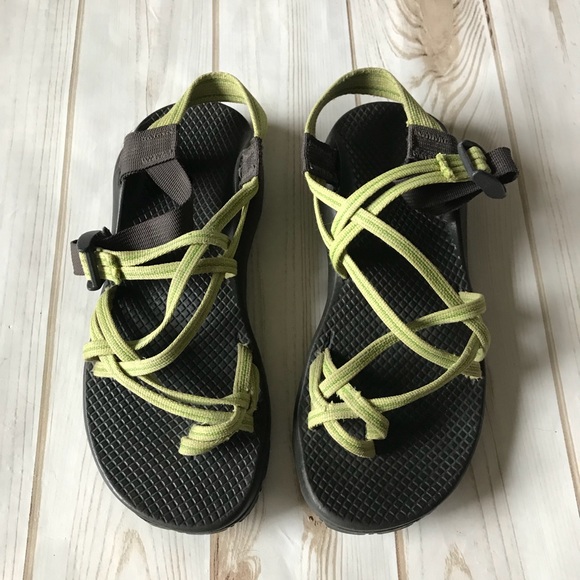 Chaco Shoes - Chaco Strappy Green Sandals