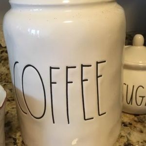 Rae Dunn Coffee canister