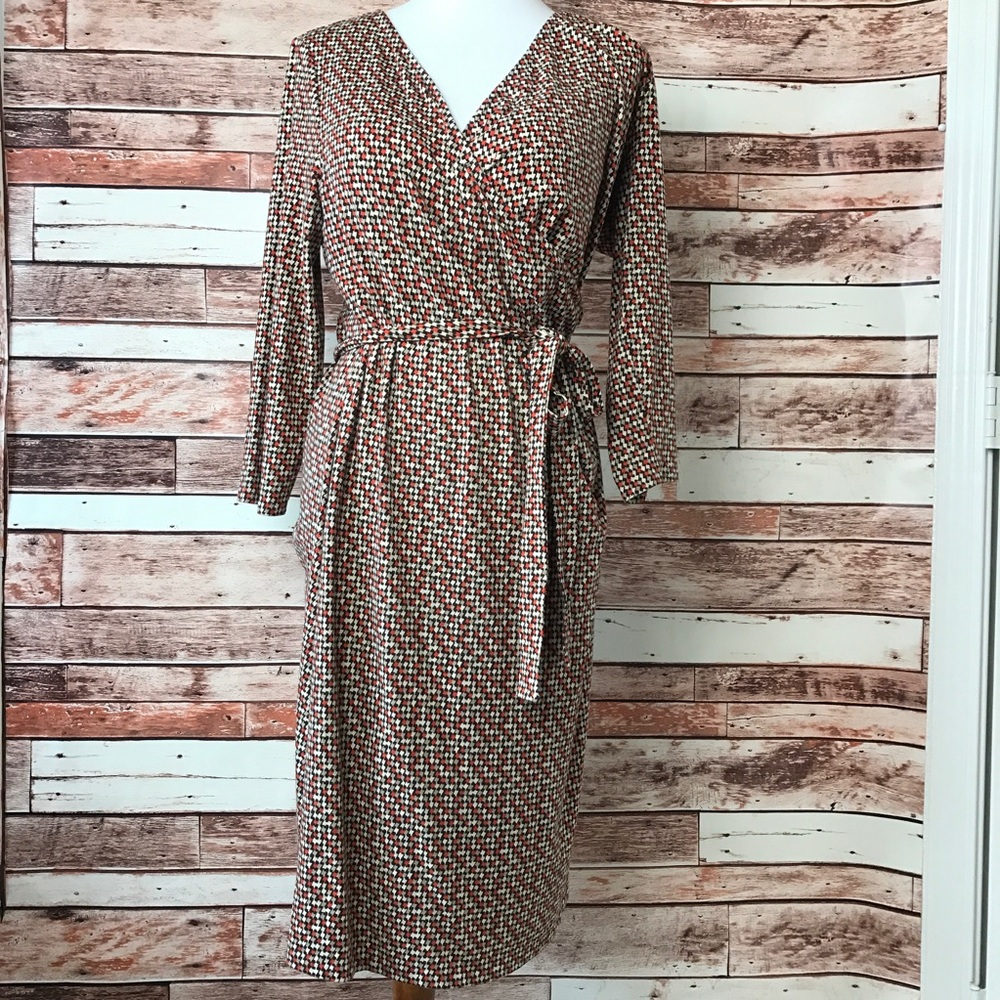 Talbots• Wrap dress • size large