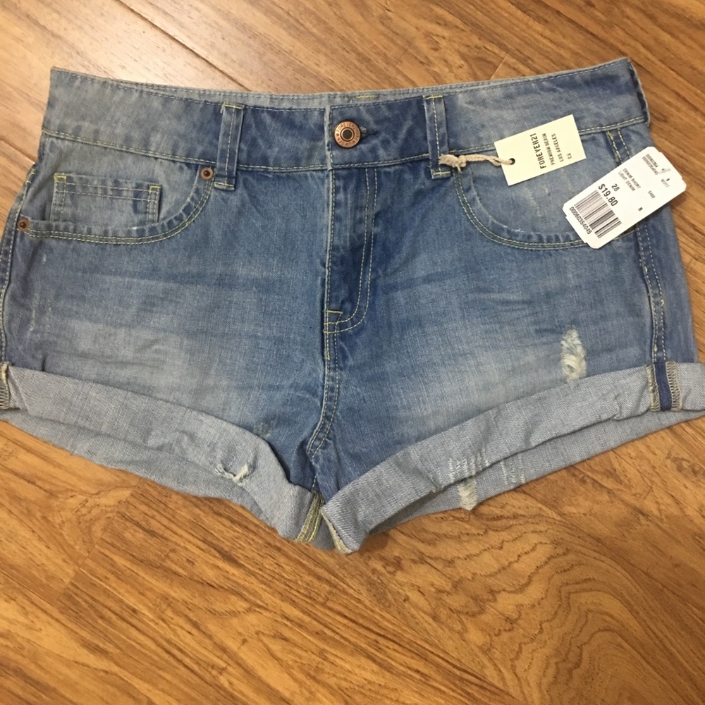 F21 Denim Shorts