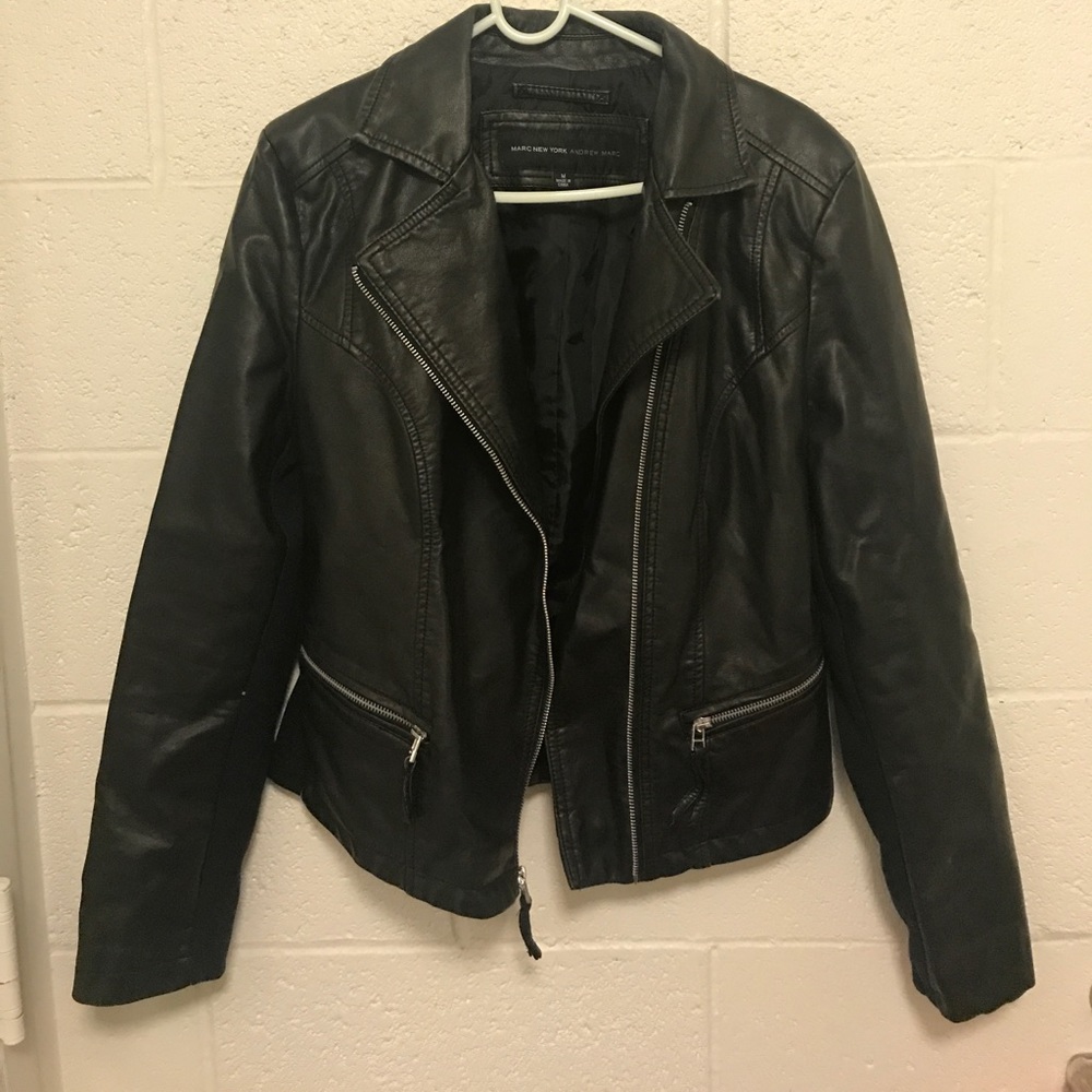 Leather jacket