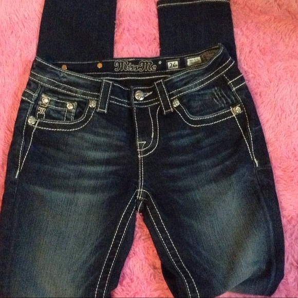 Miss Me Zebra Bling Skinny Jeans💞HP @partymk999 - Picture 4 of 8