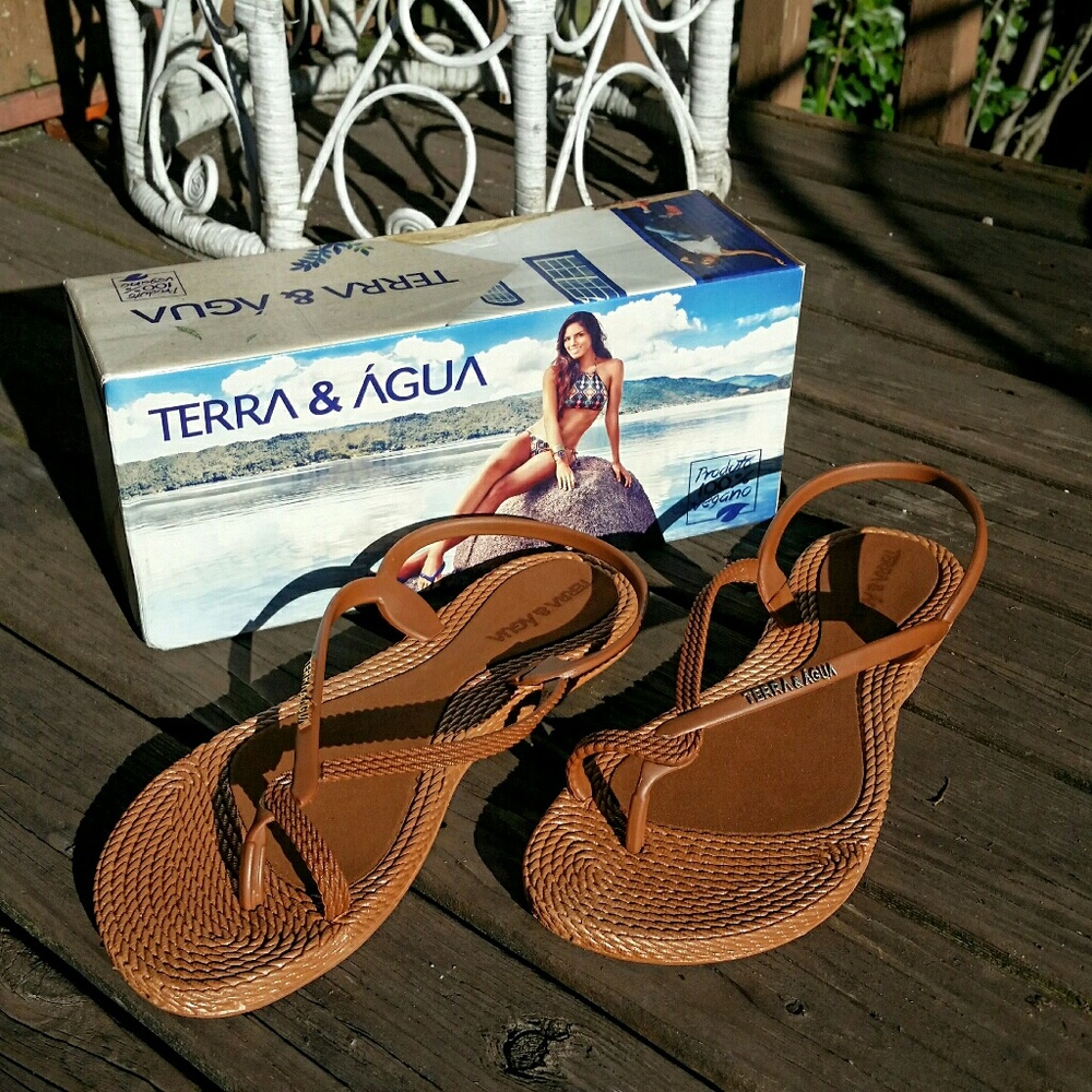 NWT Brazilian Vegan Sandals