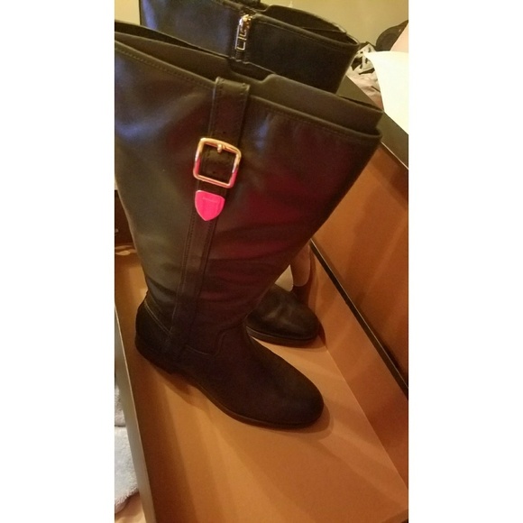 Brand new Coach easton semi matte calf boots - Picture 3 of 4