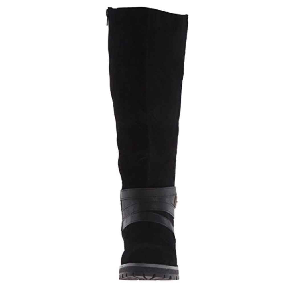 Black Rugged Sole Harness Boot - Picture 2 of 4