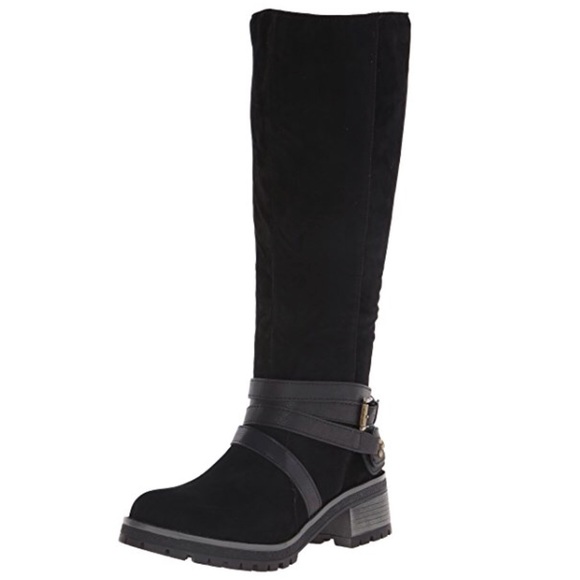 Urban Outfitters Shoes - Black Rugged Sole Harness Boot