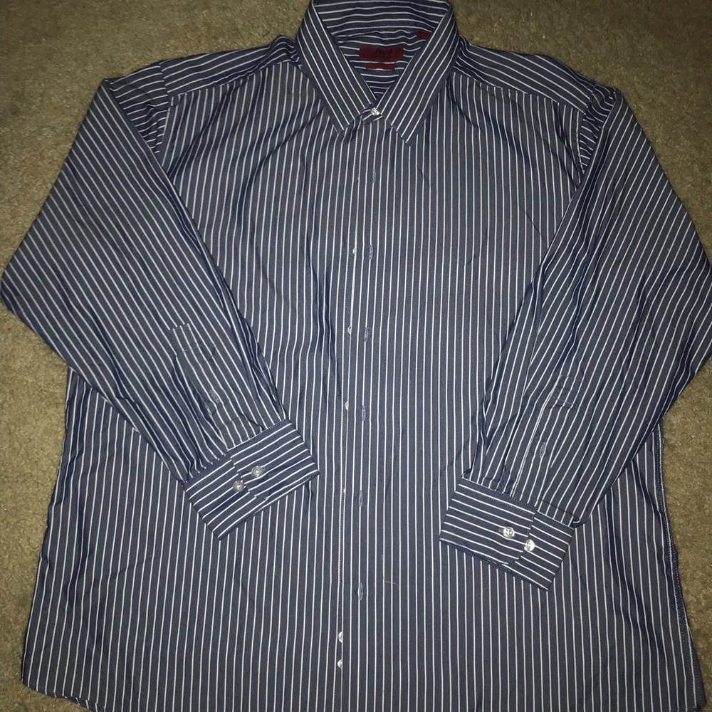 NWOT Alfani  Button Down Dress Shirt, Size XL, 17