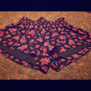Flower shorts