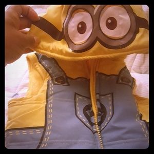 Minions puffer vest