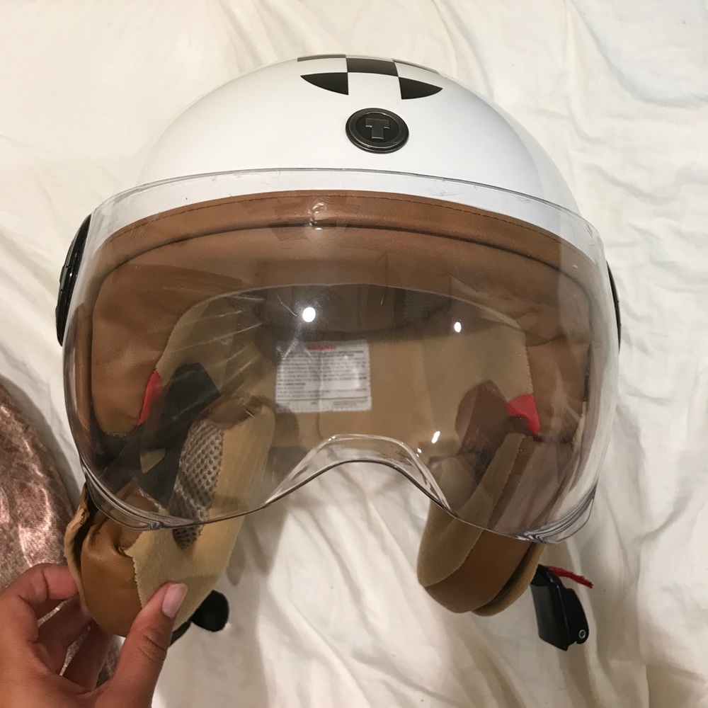 Motorcycle helmet vintage