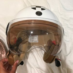 Motorcycle helmet vintage