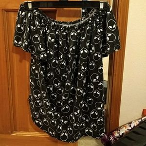 Alien pattern blouse 👽