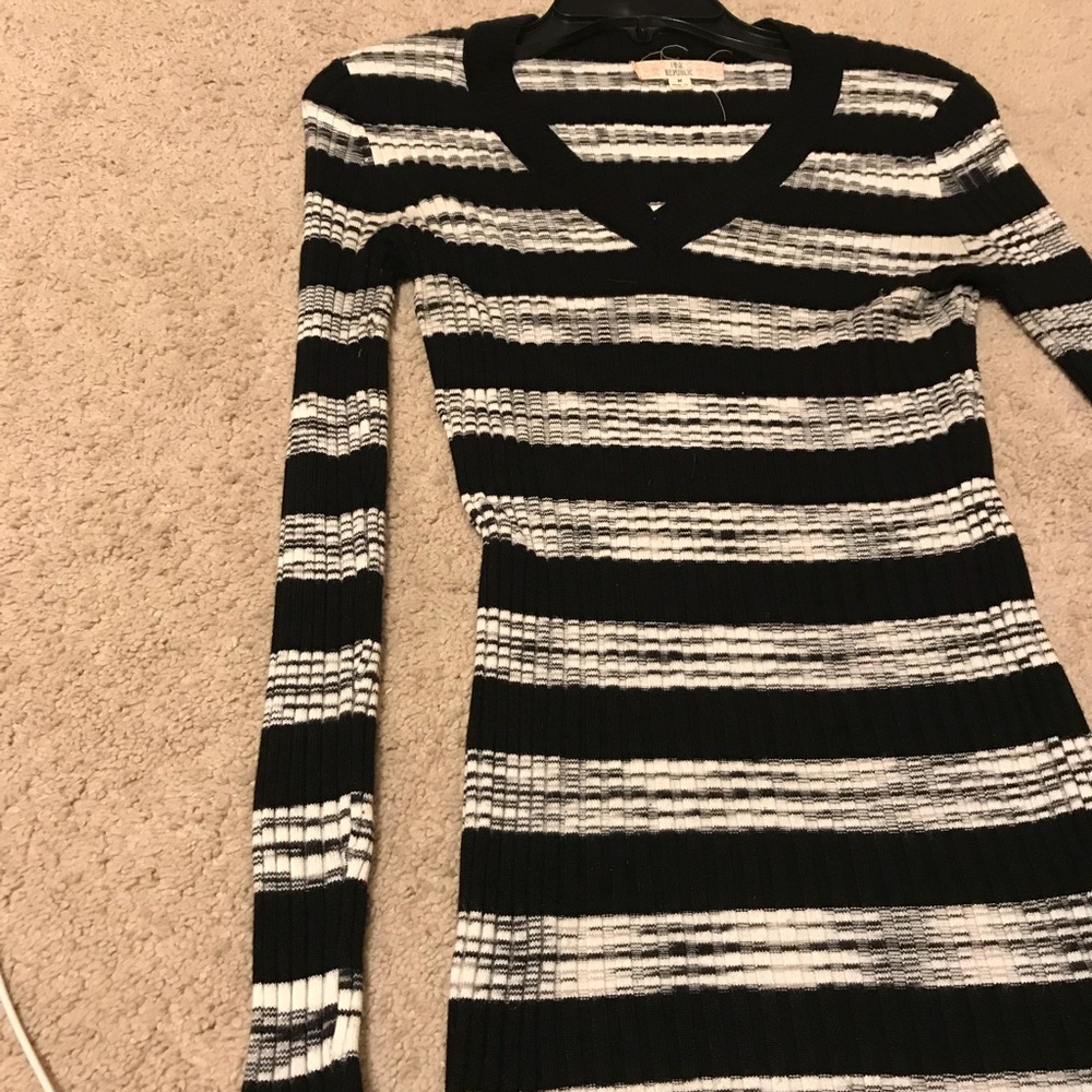 Pink Republic Striped Sweater
