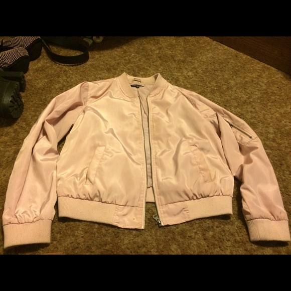Pink bomber jacket - Picture 2 of 3