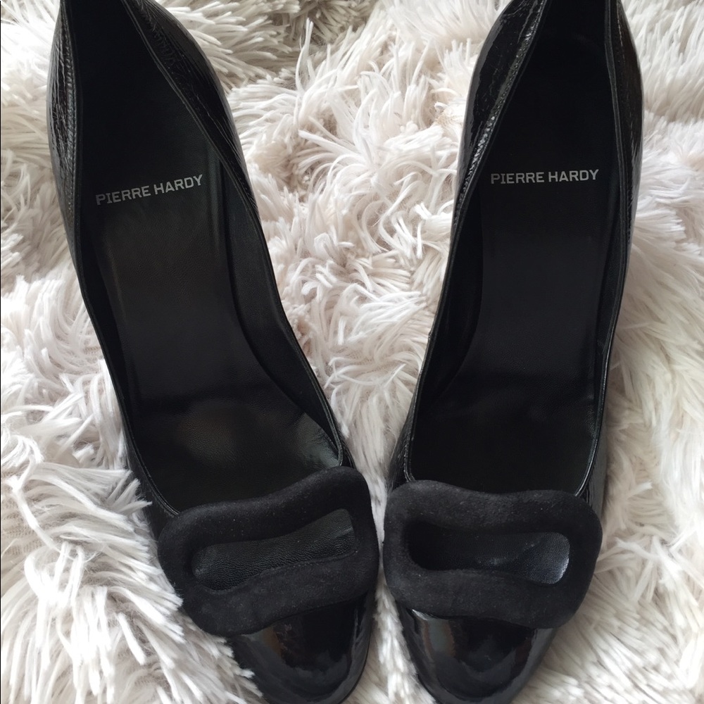 Sale Pierre Hardy BlackPatentLeather Pumps CCO