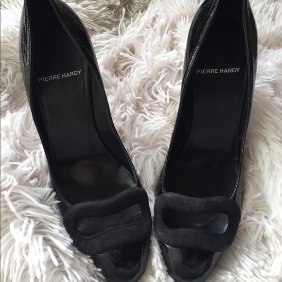 Sale Pierre Hardy BlackPatentLeather Pumps CCO - Picture 1 of 8