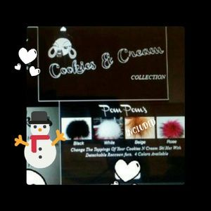 Cookies & Cream Collection extra pom pom colors