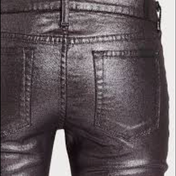 💎AWESOME 💎 7 Jeans 👖Liquid Metallic Rose Metal - Picture 2 of 8