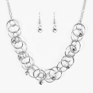 Silver Necklace by Paparazzi