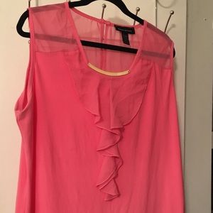 Ashley Stewart Pink Dress Sleeveless top PLUS SIZE
