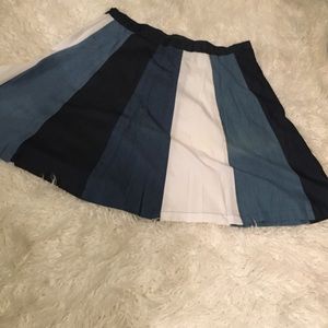 Eloquii circle denim skater skirt (PLUS SIZE)