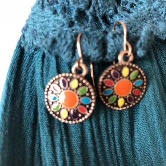 Jewelry - MARKED DOWN  Small Multi Colored Earrings