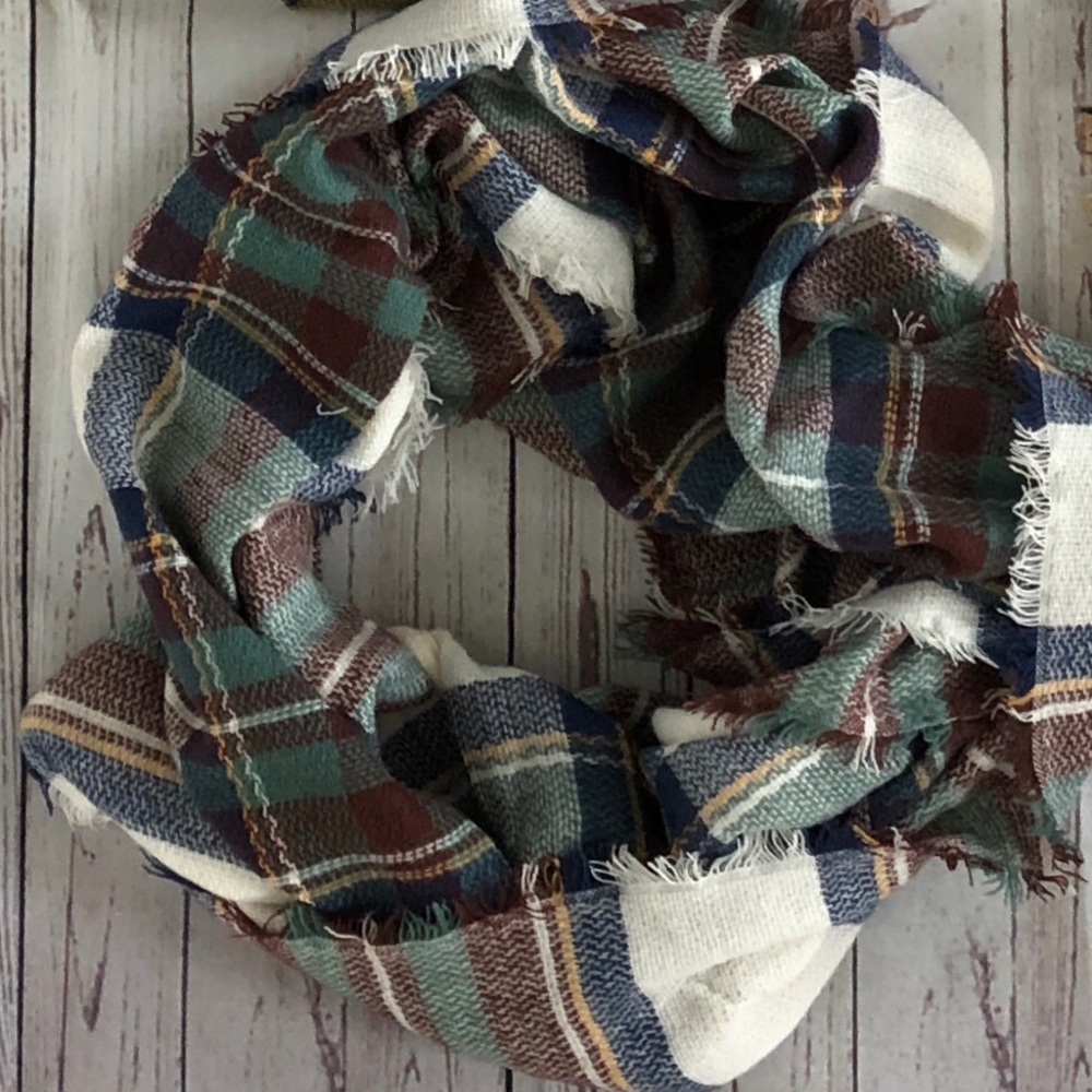 Infinity Scarf - White