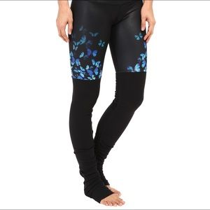 Small ALO Yoga Goddess Legging Butterfly Print