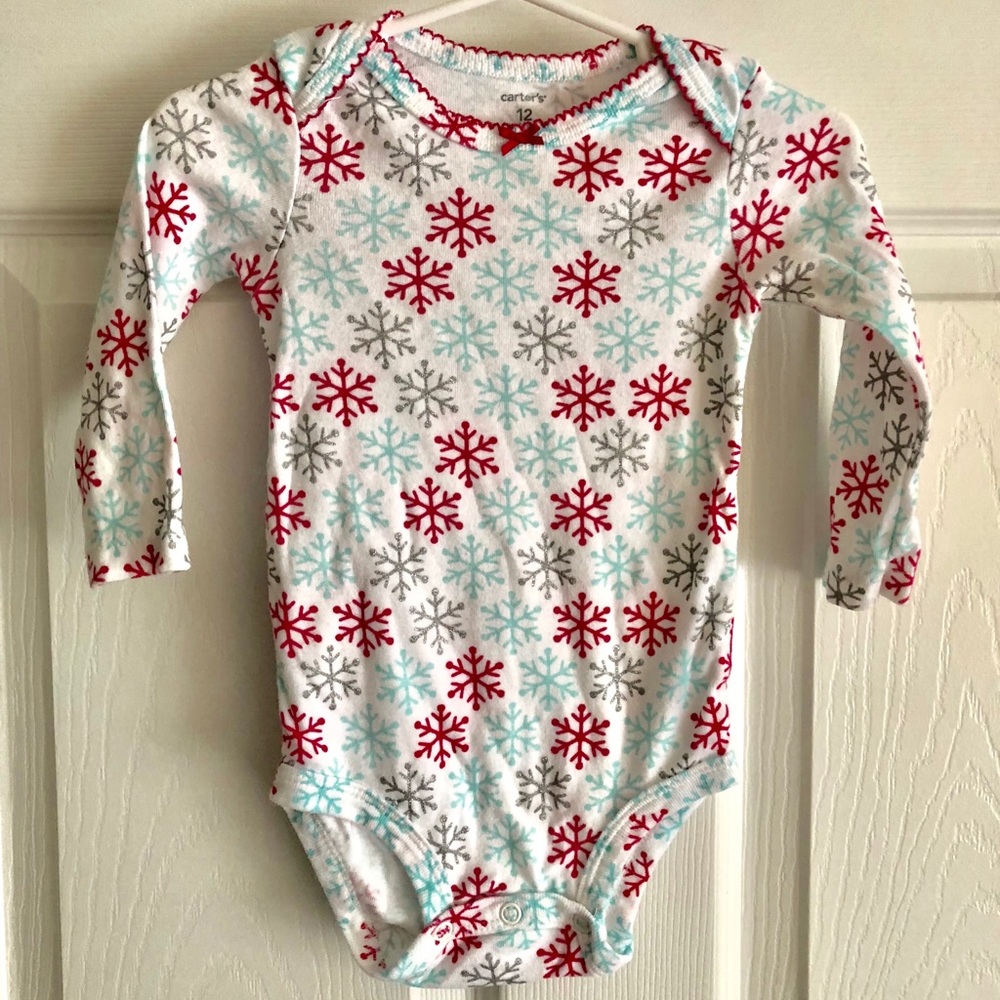 Carter’s Snowflake Print Onesie