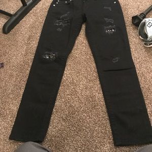 Brand new miss me black jeans