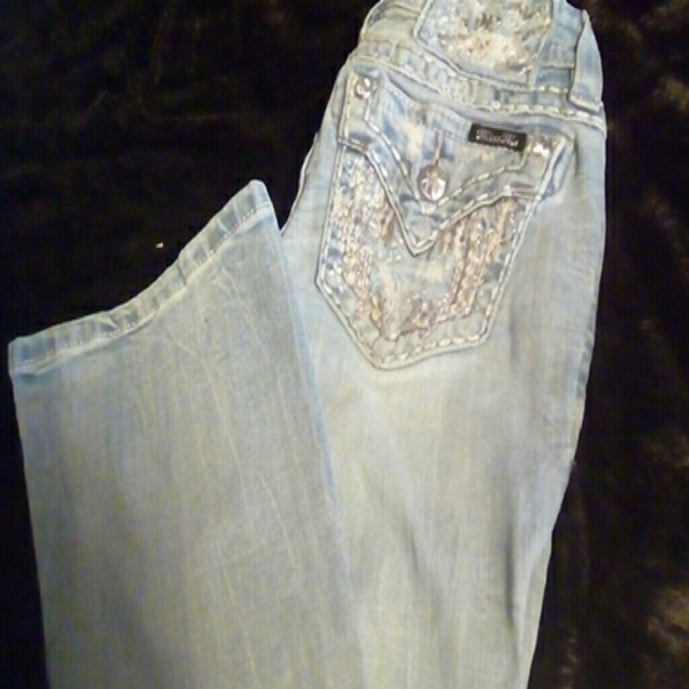 NWOT MISS ME JEANS SIZE 24 BOOTCUT