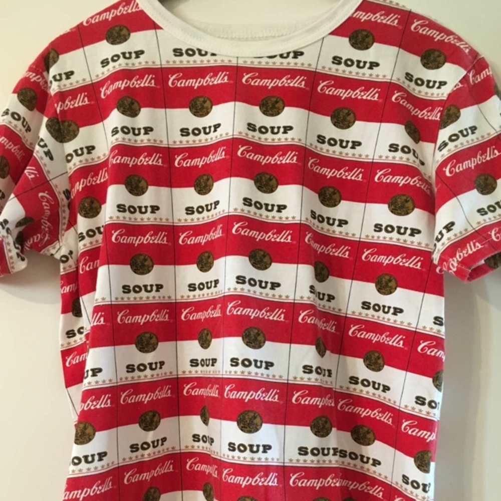Supreme x Campbell’s soup shirt