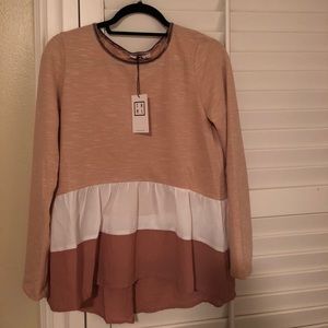 Flowy multi color shirt