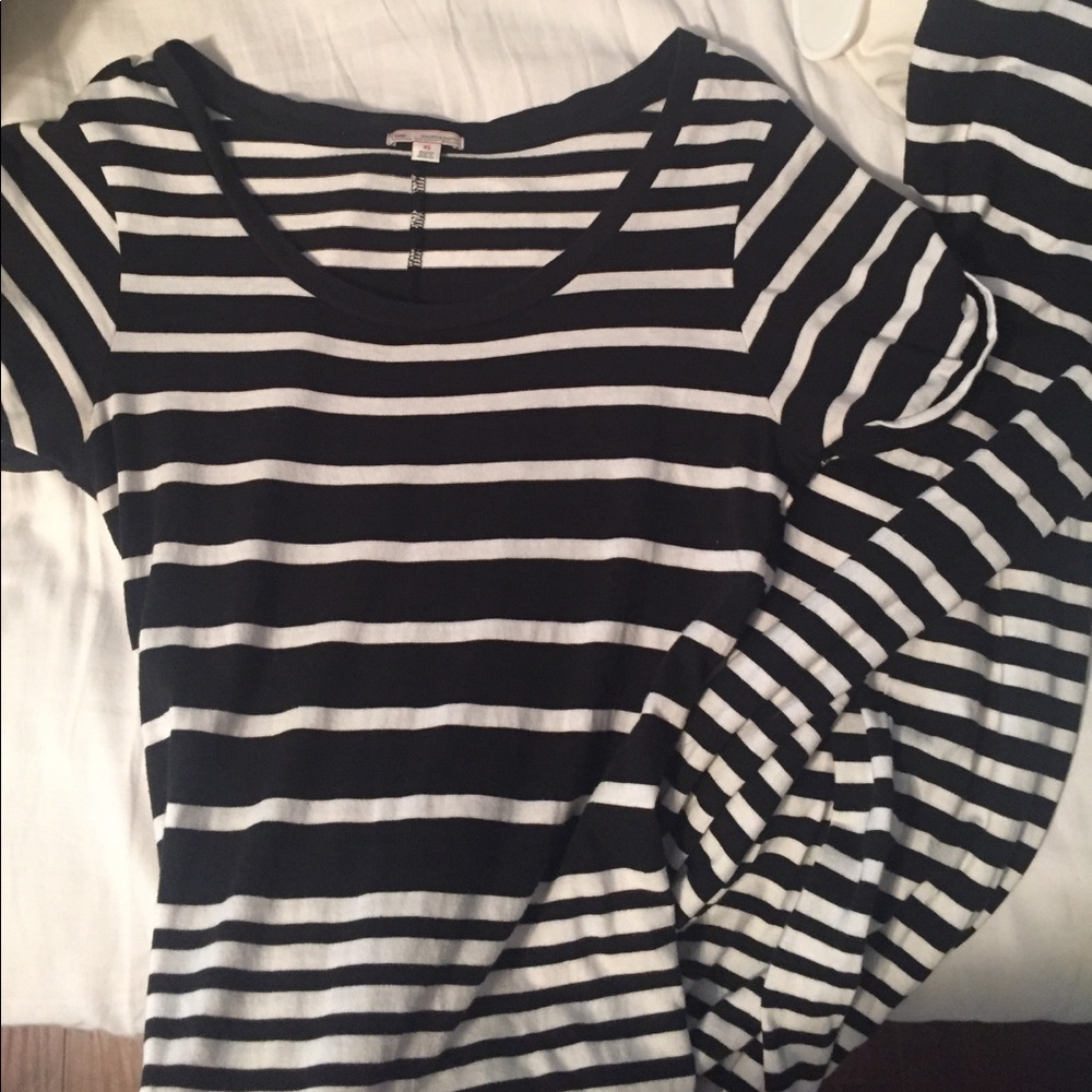 GAP Striped Maxi Dress