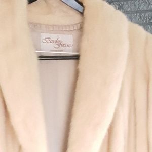 Ladies tourmaline mink coat