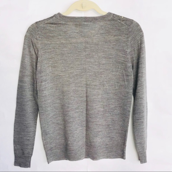 🔵J.Crew long sleeve beaded sweater - Picture 3 of 4