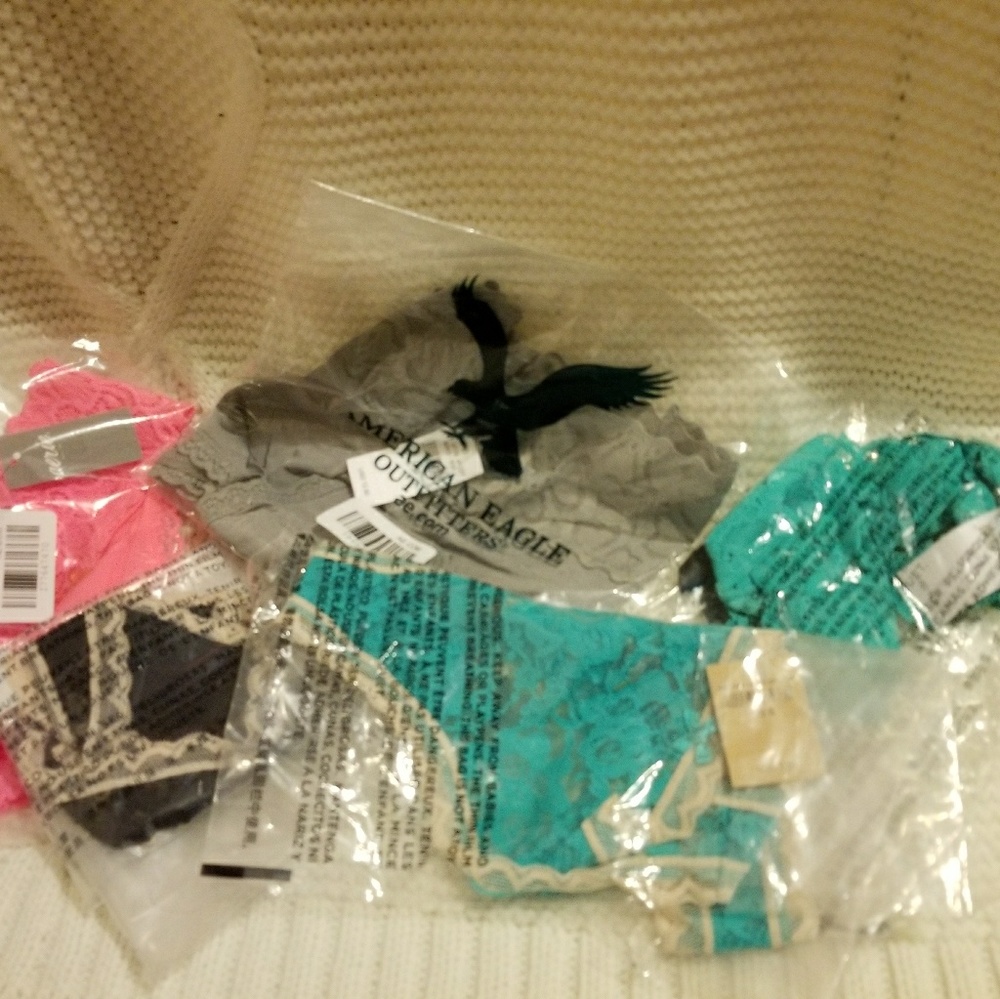 Lot of 5 panties