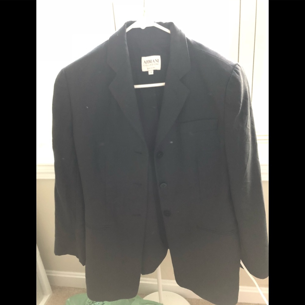 Armani Collectioni timeless blazer.