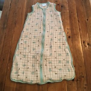 Aden + Anais cozy sleep sack.
